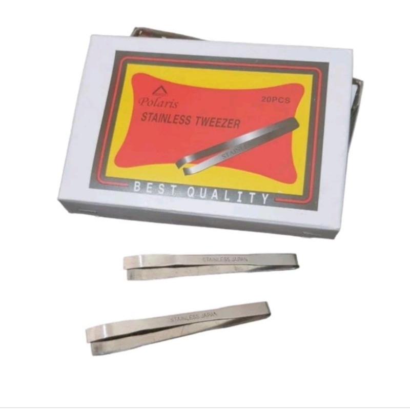 pinset stainlees pencabut jenggot bulu pinset jadul