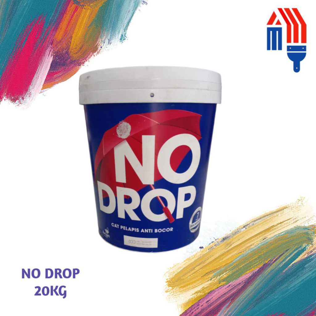(INSTANT) CAT PELAPIS BOCOR NODROP / NO DROP CAT TEMBOK SEMUA WARNA UKURAN 20KG