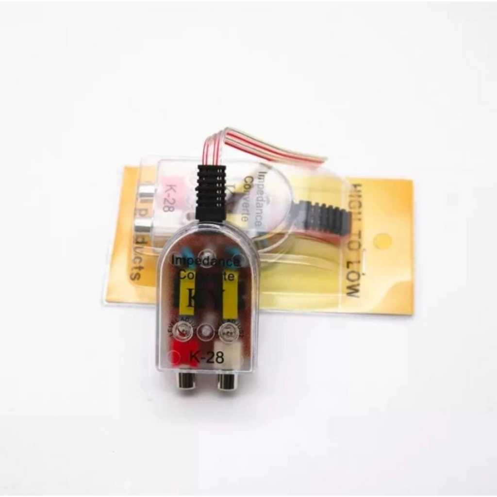 Audio Converter converter audio adaptor high to low converter RCA