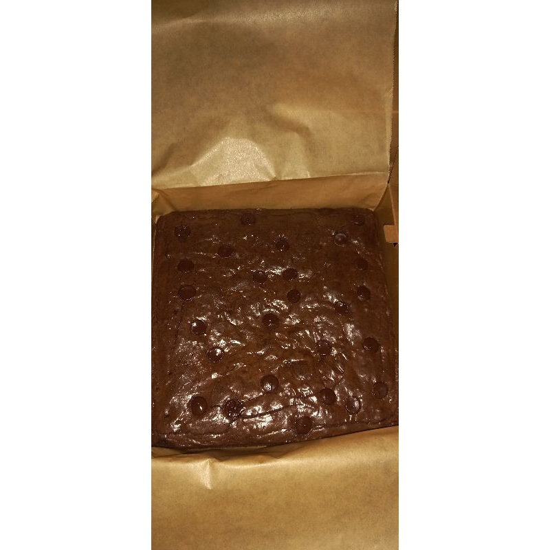 

fudgy brownies with dark chocolate