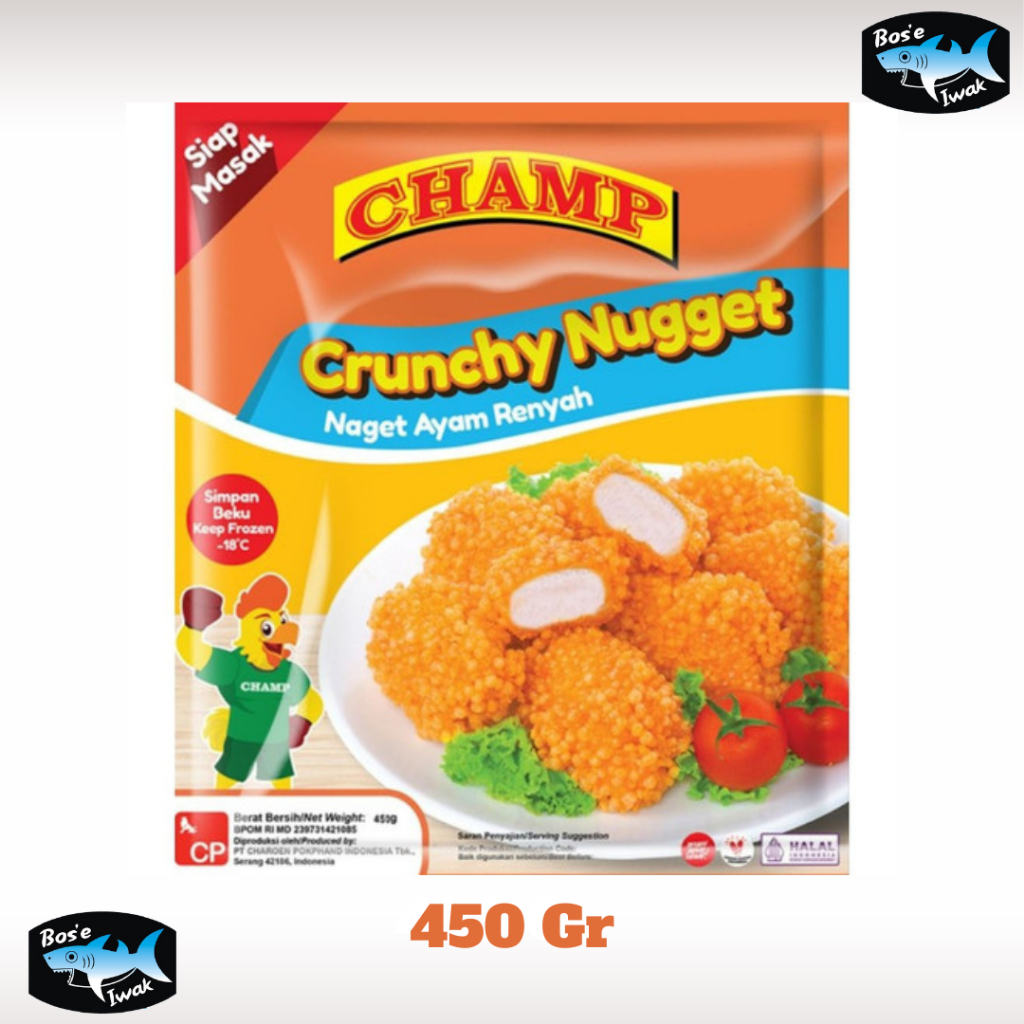 

Champ Chicken Nugget Crunchy 450 Gram,