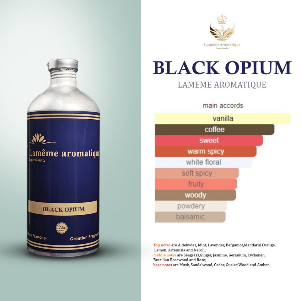 BIBIT PARFUM MURNI BLACK OPIUM