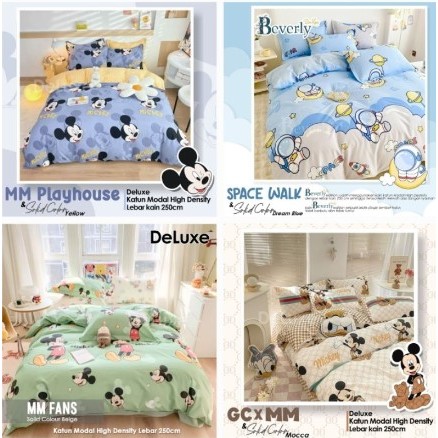 Sprei Set ANTI GESER Katun Lokal Premium