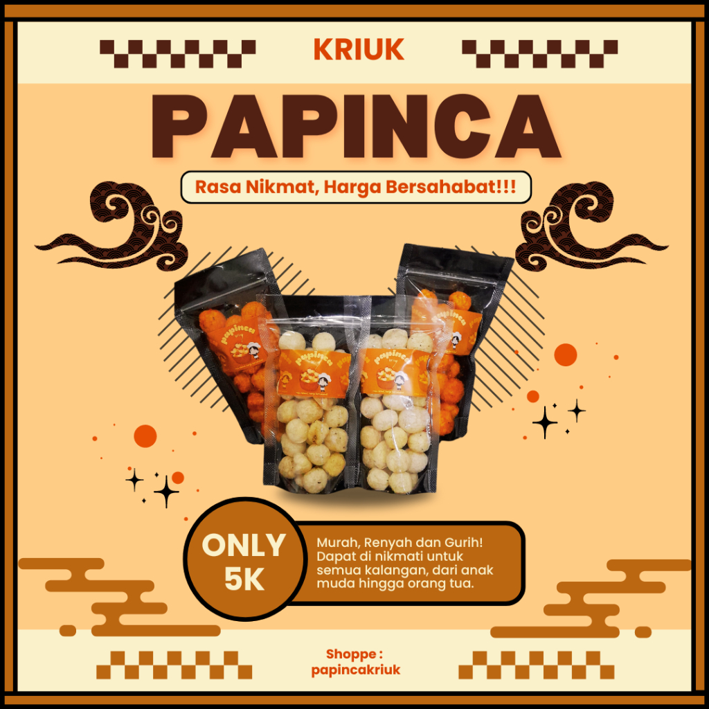 

Cimol Kriuk dan Cimol Kering PAPINCA