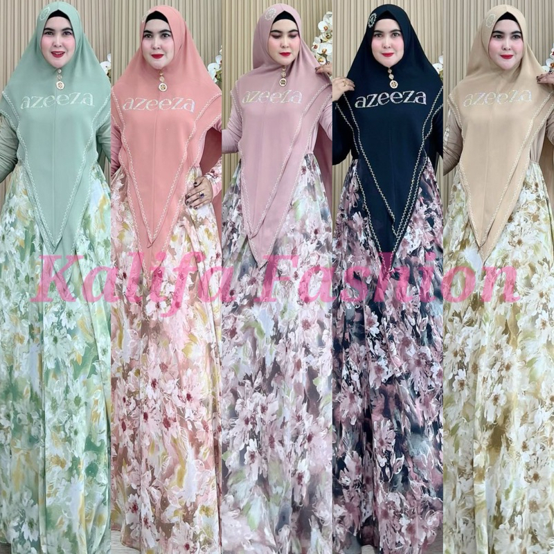 DANIA SERIES BY AZEEZA SYARI / GAMIS SET SYARI / GAMIS PESTA MEWAH / GAMIS SYARI BRANDED