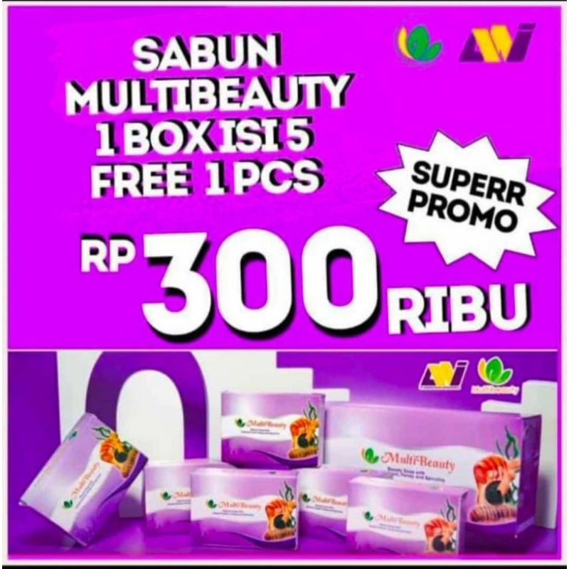 SABUN MULTIBEAUTY FREE MEMBER/ MBS/MULTIBEAUTY
