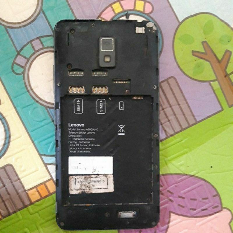 Mesin lenovo a6600d40 nyala normal