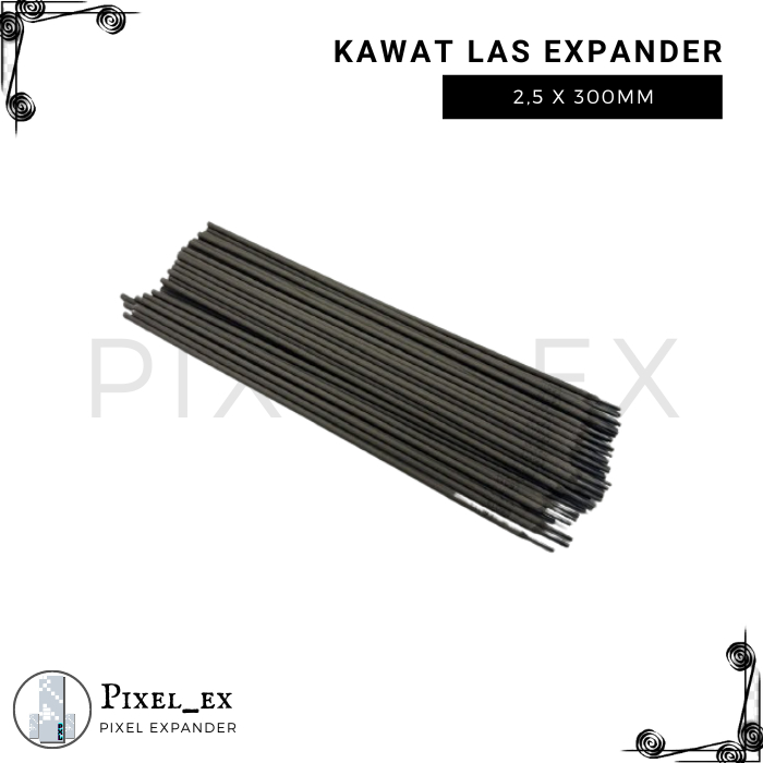 Kawat Las Listrik 2,5mm x 300mm 1KG Expander