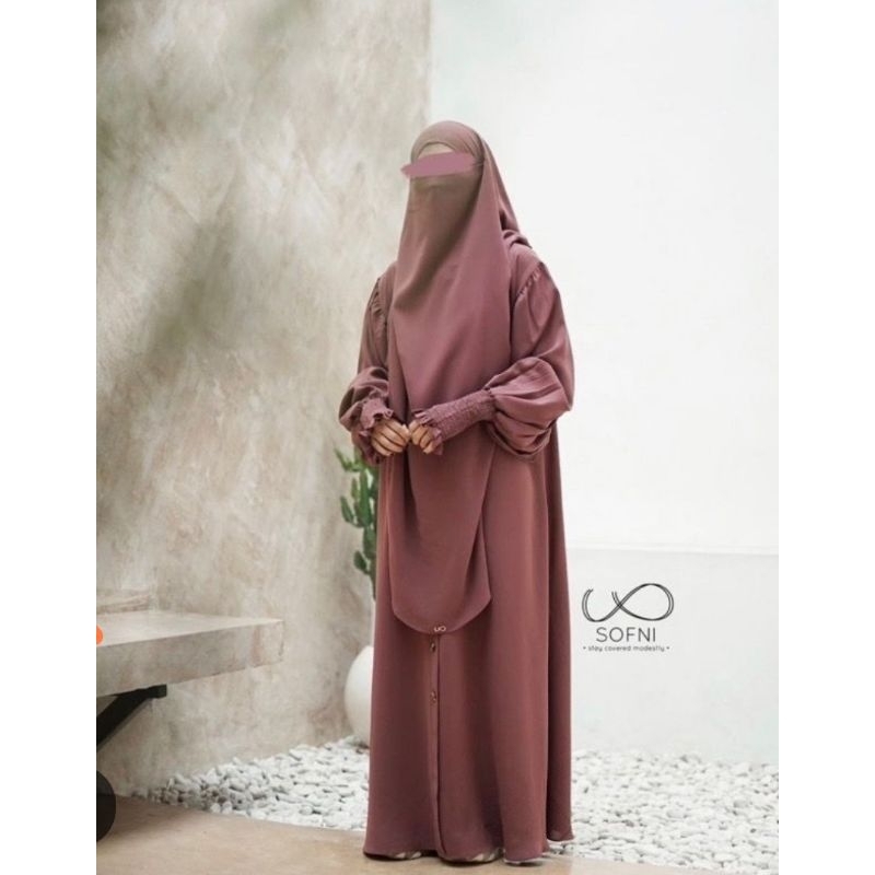 MALIKA SERIES BY SOFNI SATU SET GAMIS DAN FK
