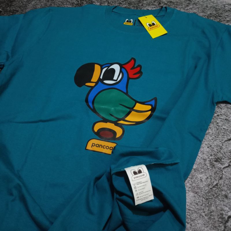 pancoat - logo cockatoo -  Kaos Brand import premium