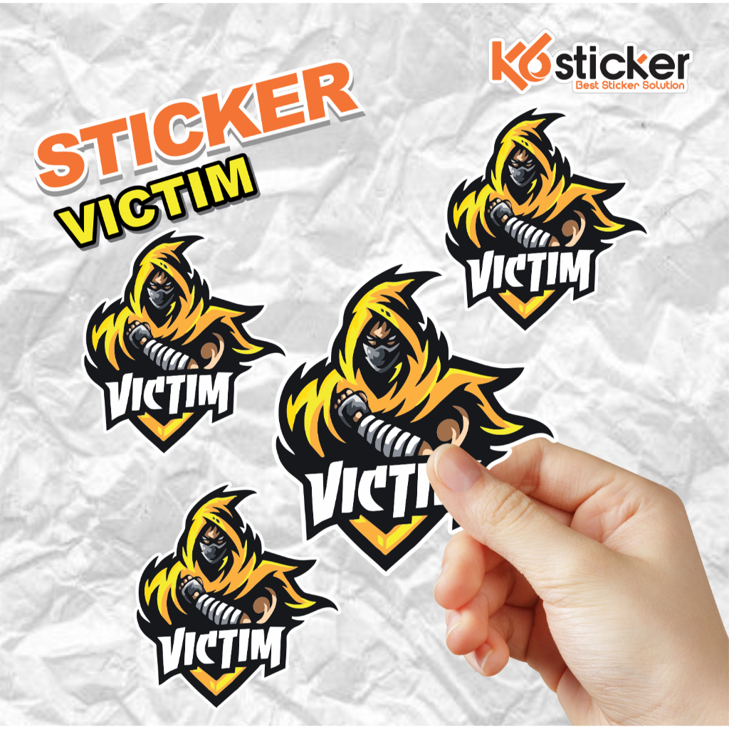 

Stiker Tim Mobile Legends, VICTIM