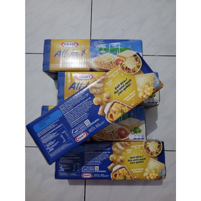 

RB kejukraftcheddarallinone / keju kraft cheddar all-in-1 repack 1kg