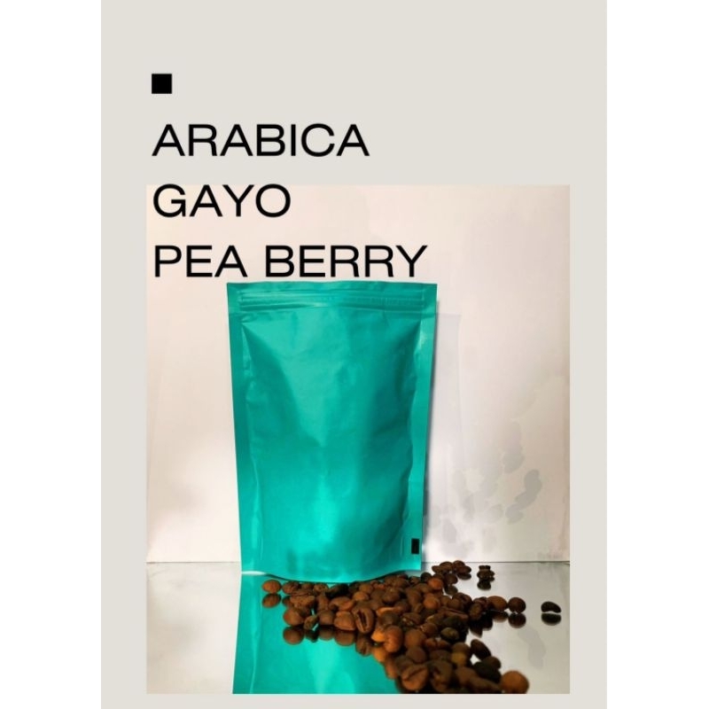 

Biji Kopi Arabica Gayo Peaberry - Medium Roast (100gr)