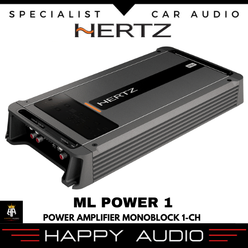 Power Amplifier Monoblock HERTZ Mille ML POWER 1 Class D 1000 Watt 1 Channel Original
