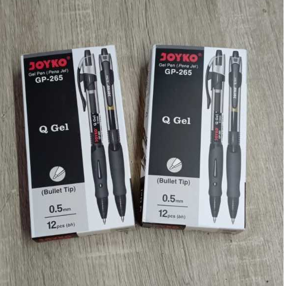

Pena Bolpen Pulpen Bolpoin Gel Joyko GP-265 harga per lusin (12 pcs) cd 12 27 24