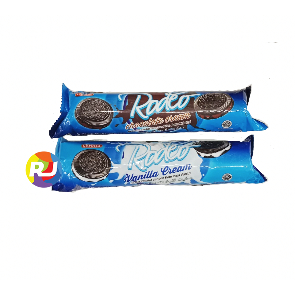 

Serena Rodeo Snack Biskuit Cream 138gr - Chocolate / Vanilla