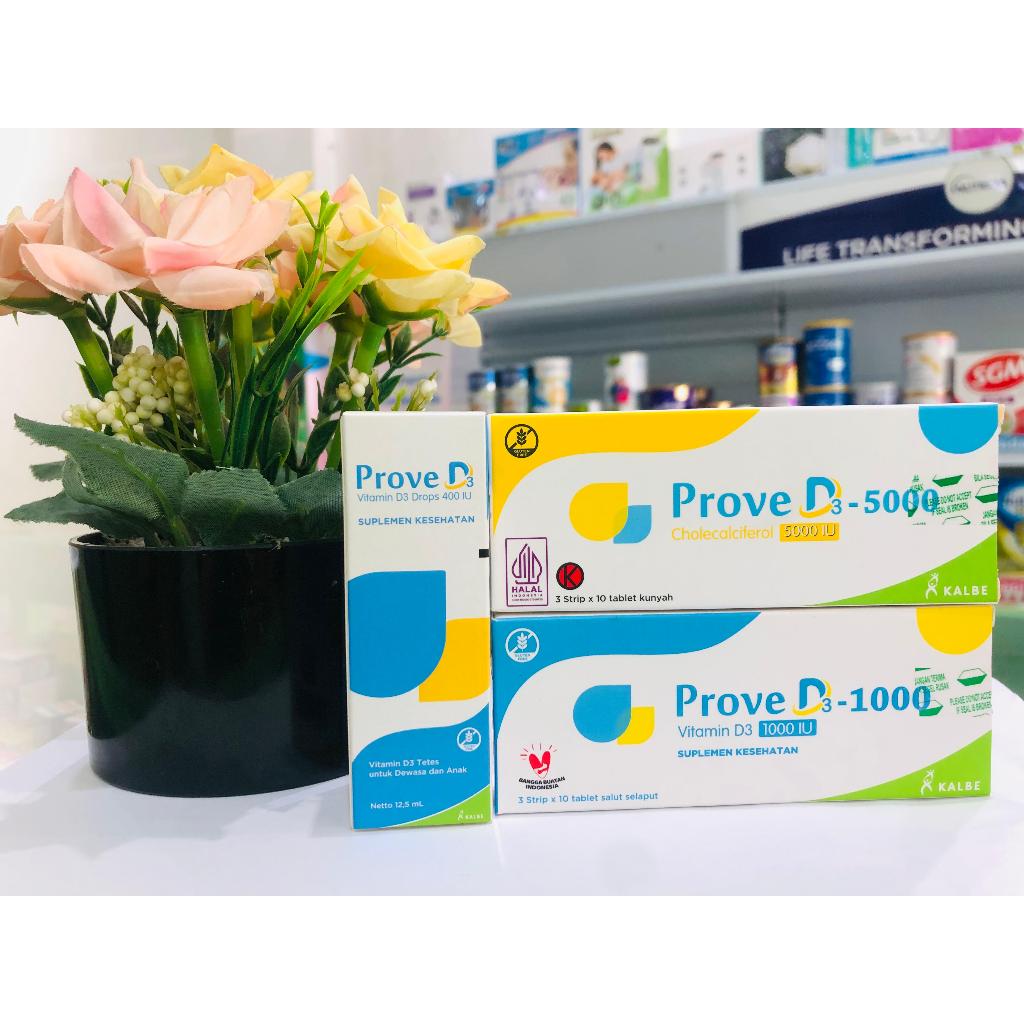 PROVE D3 5000IU CHEW TAB 30S {PER STRIP}