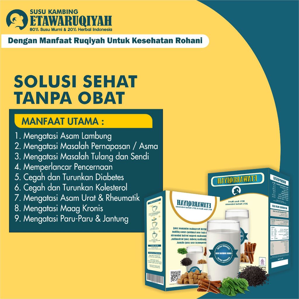 

SUSU ETAWARUQIYAH|SUSU HERBAL|SUSU KAMBING