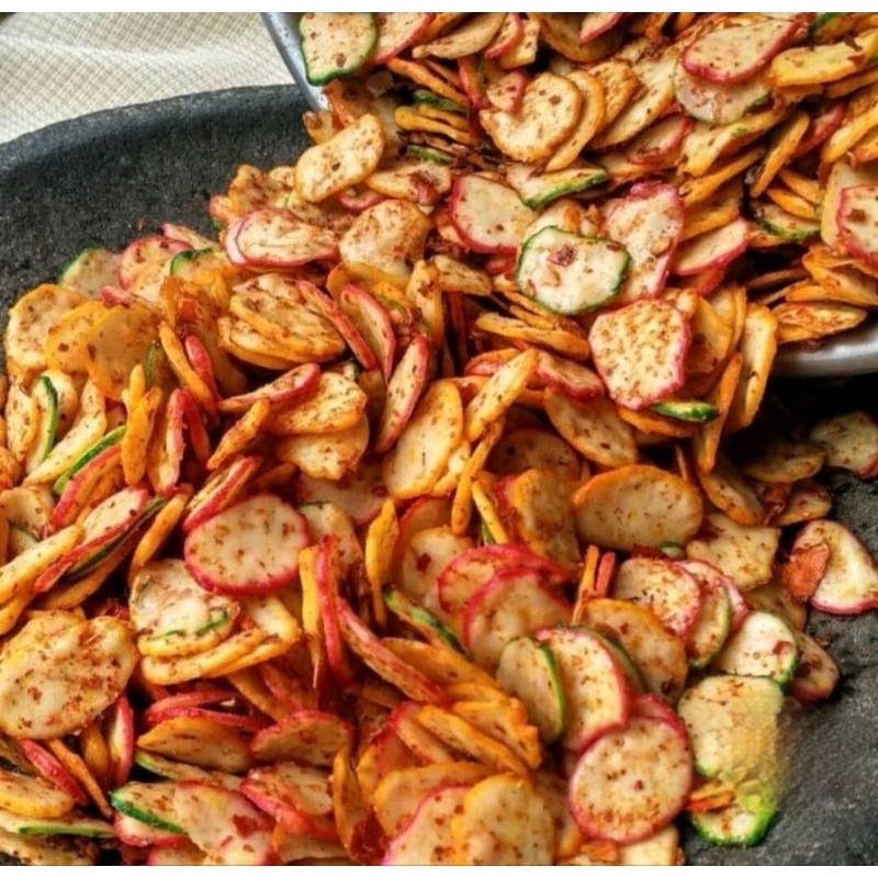

KRUPUK SEBLAK KEMASAN PLASTIK 250 GRAM