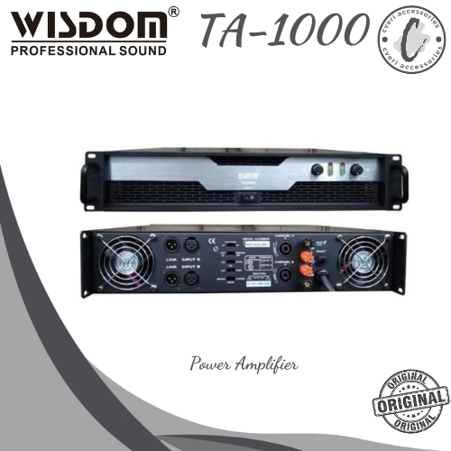 Wisdom TA1000 Power Amplifier Original Wisdom TA-1000