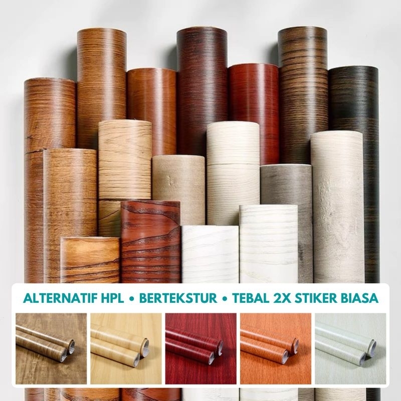 Wallpaper lignin Furniture, cocok untuk meja, kulkas, lemari, dipan kasur, dll. wallpaper sticker wa