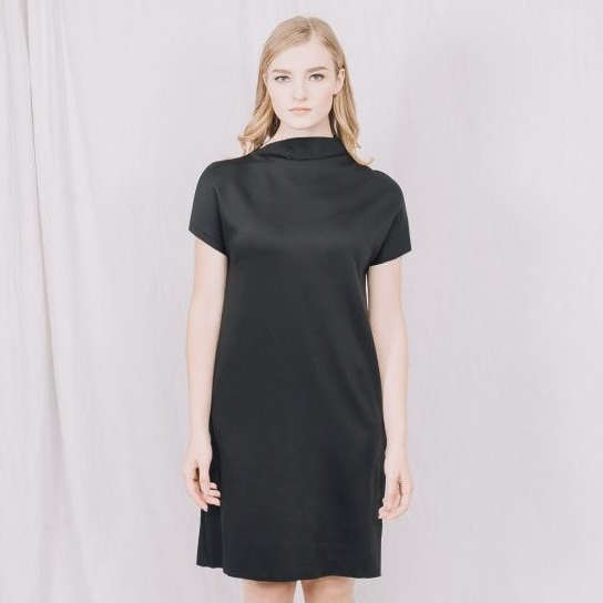 [Studio Philosophy] - Luca Dress - Dress Wanita Lengan Pendek Bahan Scuba