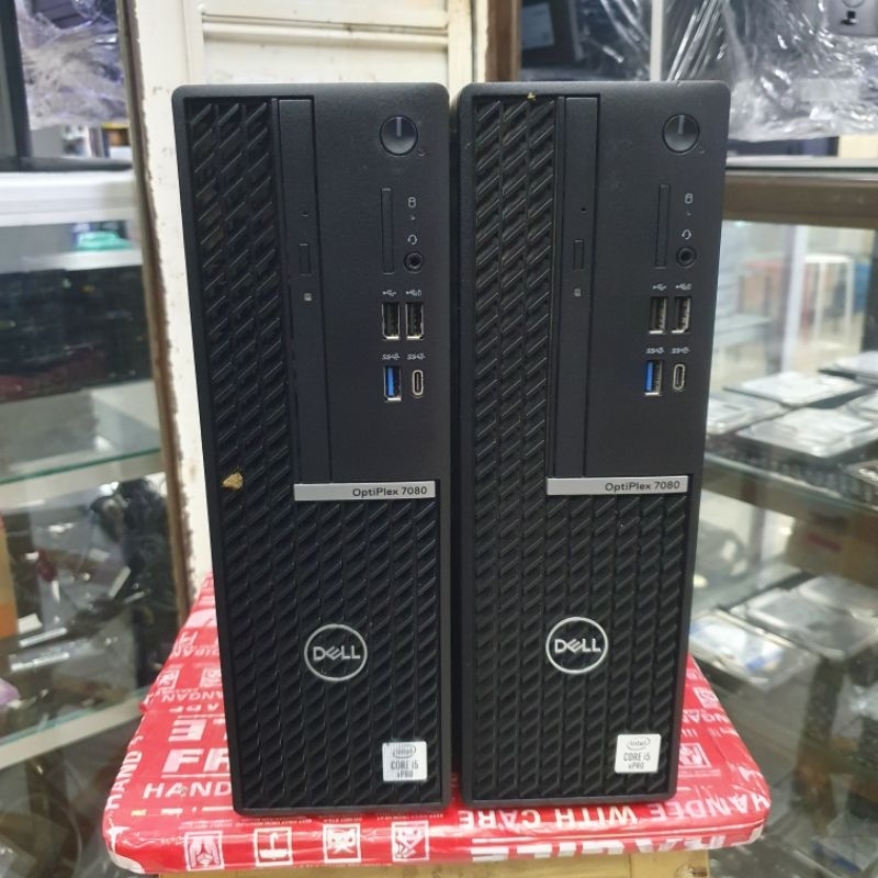 PC DELL SSF OPTIPLEX 7080 CORE I5 10600 RAM 16 GB SSD 256 GB HDD 1 TB WIFY SUPER MULUS LIKE NEW