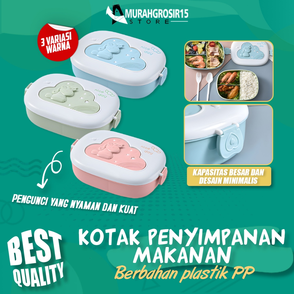 Kotak Penyimpanan Makanan SerbaGuna