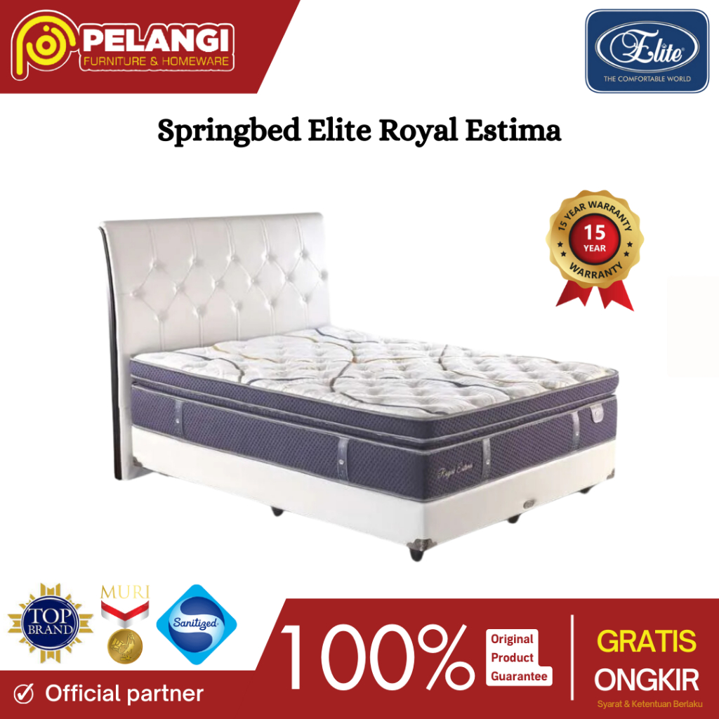 Springbed Elite Royal Estima New Edition 160x200 | Springbed Elite Royal Estima | Springbed Elite