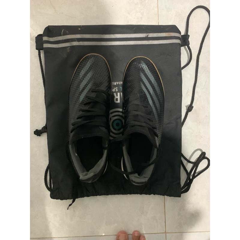 Sepatu Futsal Adidas X Ghosted.3 IN hitam
