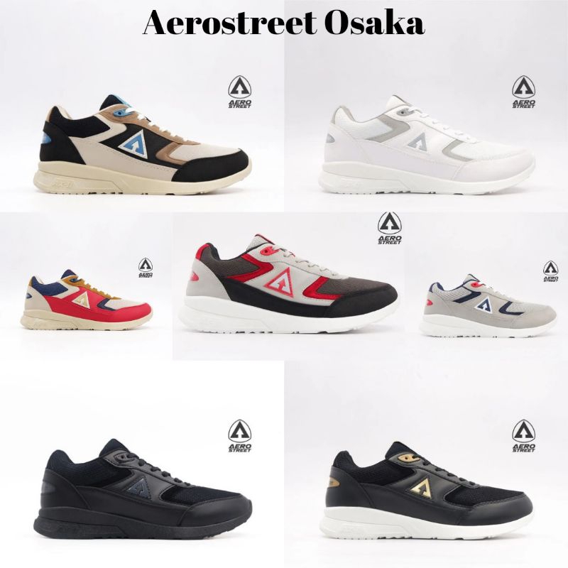 AEROSTREET OSAKA SERIES, AEROSTREET OSAKA VINTAGE CREAM, AEROSTREET OSAKA PUTIH, AEROSTREET OSAKA HI