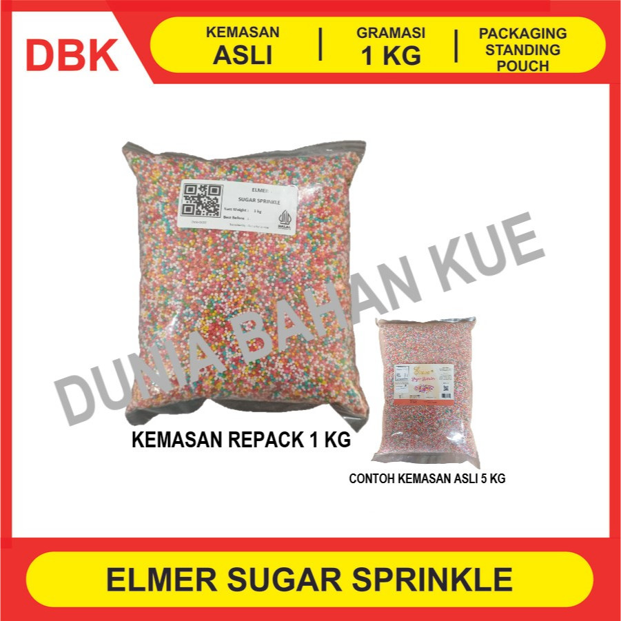 

ELMER SUGAR SPRINKLE / GULA BUTIR / TRIMIT 1 KG