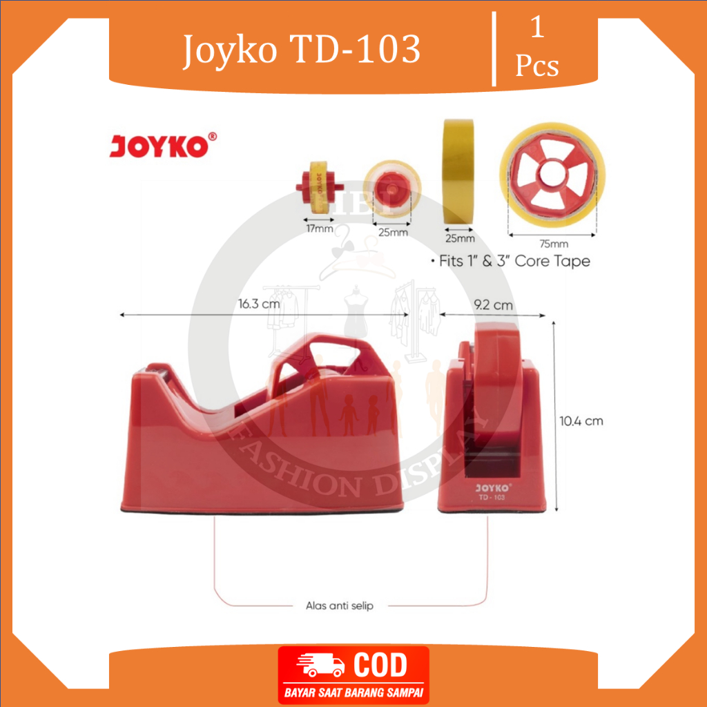 

Tape Cutter / Tempat Isolasi Joyko TD-103