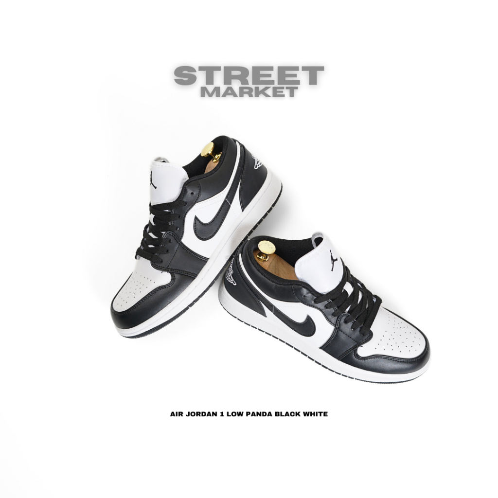 Sneakers Air Jordan 1 Low Panda Black White