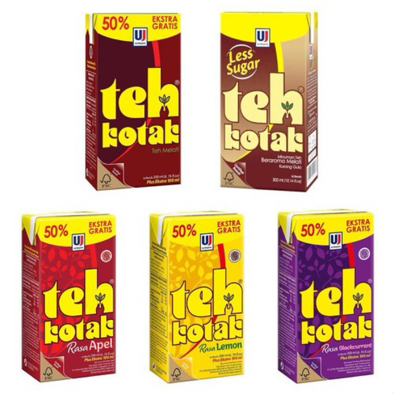 

TEH KOTAK ULTRA aneka varian rasa 300ml