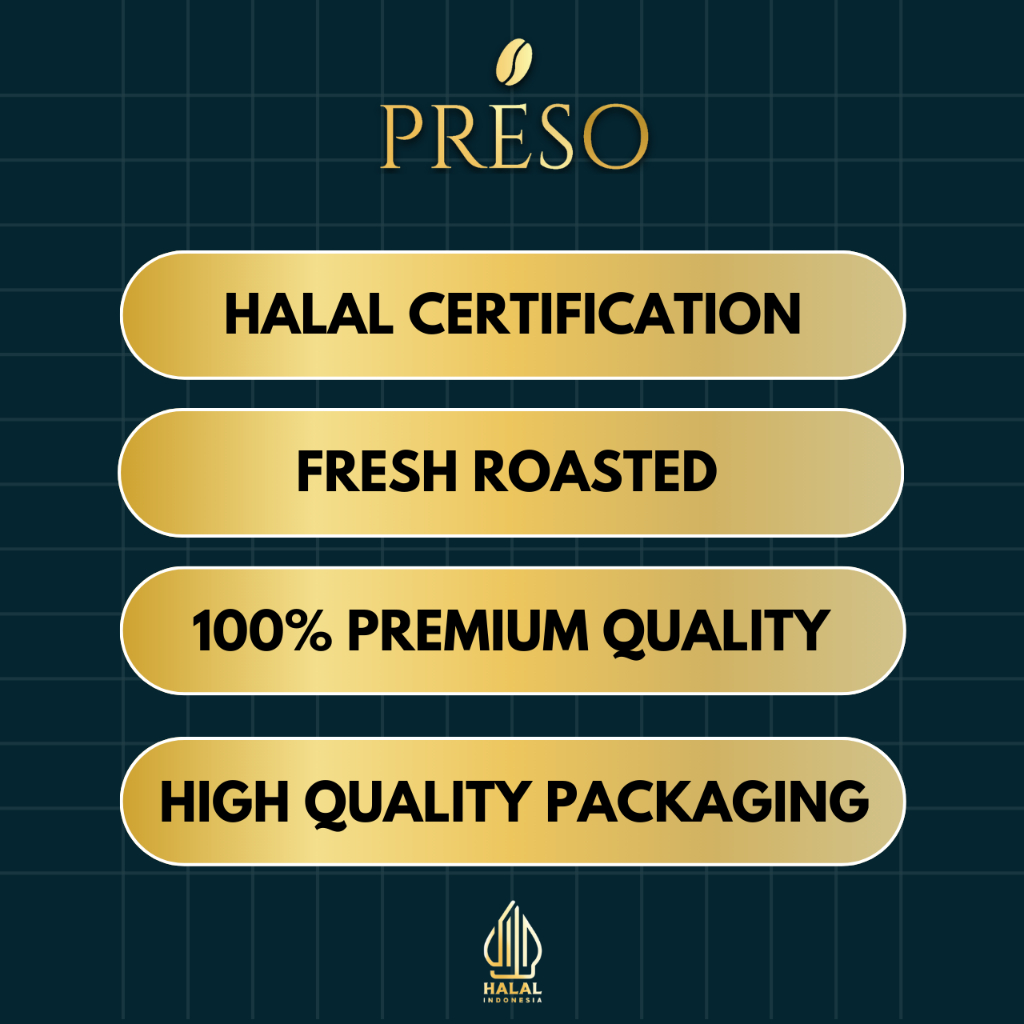 

XMASTER PRESO BIJI KOPI BUBUK ROBUSTA LAMPUNG COFFEE ROAST BEANS ESPRESSO BEAN COFFE 200 GRAM