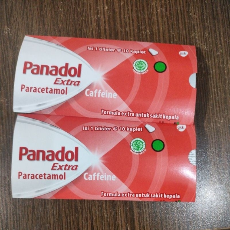 panadol extra paracetamol 10 kaplet