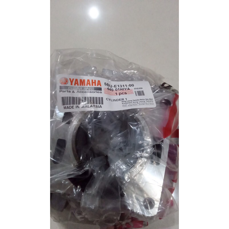 Blok original yamaha 125z y125z 125zr y125zr cylinder block