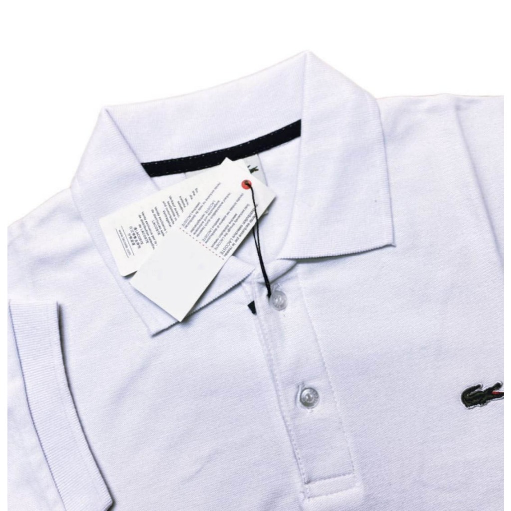 Camclar16.id Polo Shirt Basic Atasan Kaos Kerah Pria Lengan Pendek Branded Import Premium Quality