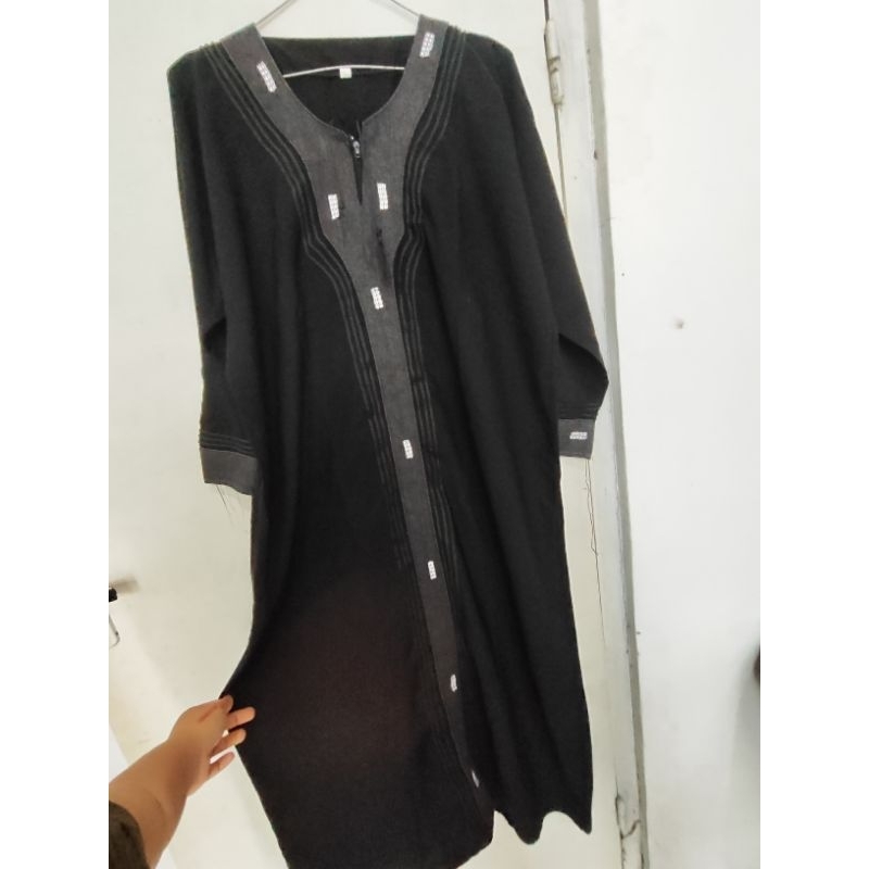 gamis hitam arab