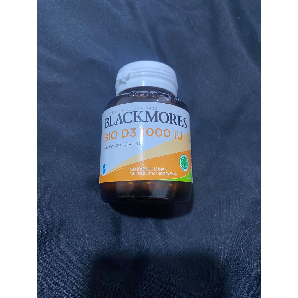 EXP 29/9/2026 BLACKMORES VITAMIN D3 1000 IU | VITAMIN D | ORIGINAL | 30/60 KAPSUL | BIO D3 | VIT D3