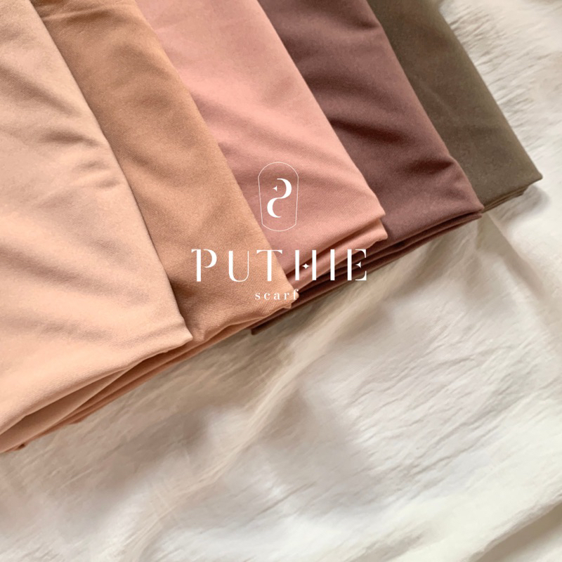 puthie.scarf ~ BERGO TANPA PET size M instan jersey || jilbab bergo instan jersey premium
