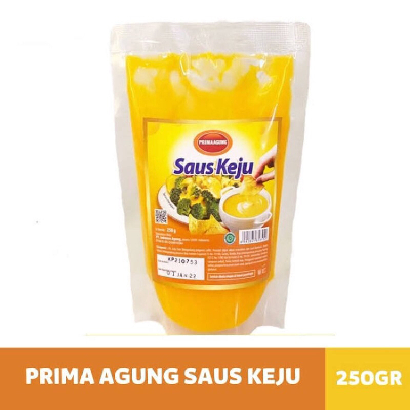 

Prima Agung Saus Keju 250gr Prima Agung Saus Keju 250gr
