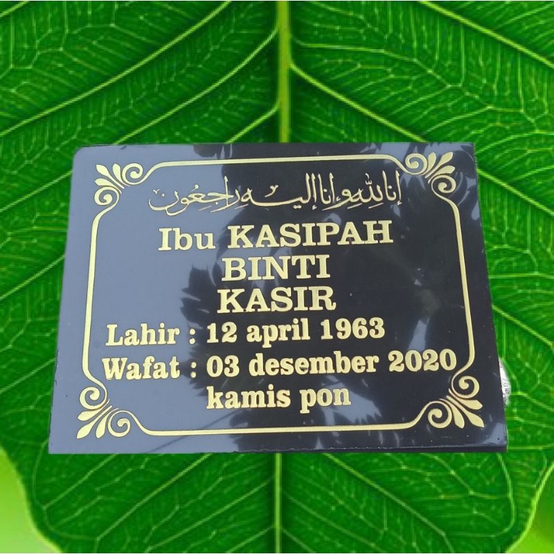 prasasti kijing/nisan makam