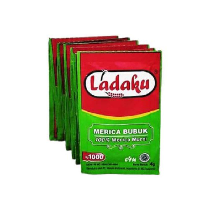 

Ladaku Merica bubuk Murni isi 12 sachet