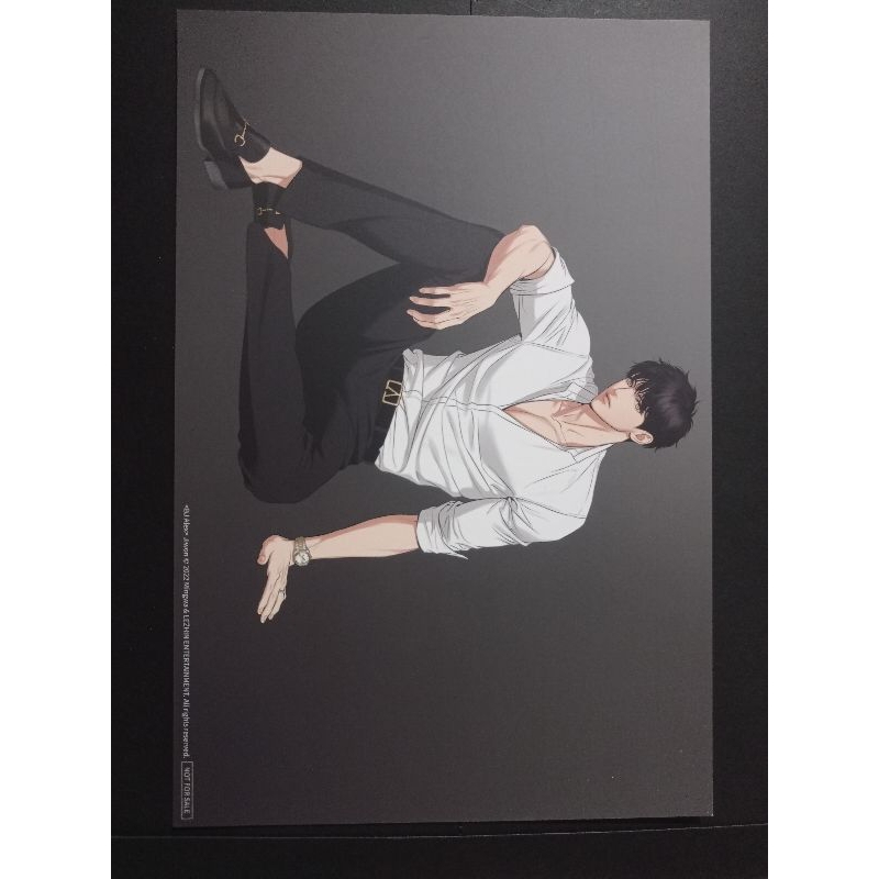 Lezhin Black Tiger Limited BJ ALEX Jiwon Postcard