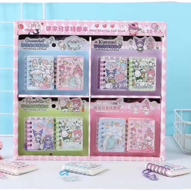 

Baru Meriah Notes PACK ISI 2 akrlik chain kuromi melody cinnamoroll