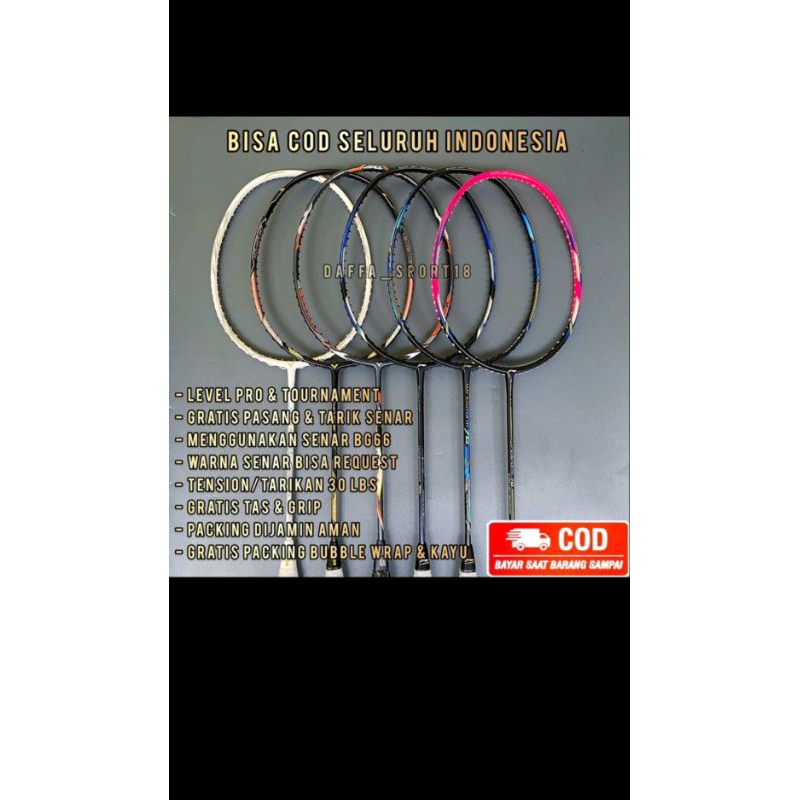 RAKET BULUTANGKIS TERLARIS 30 LBS