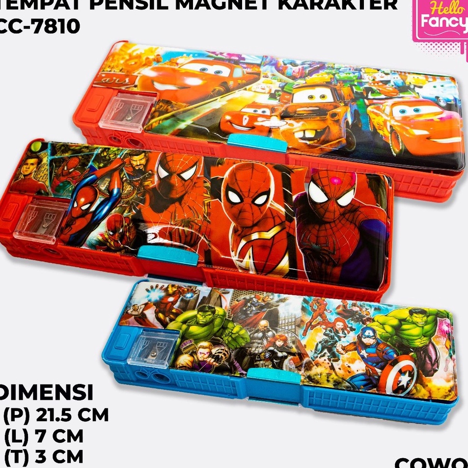 

Penjualan Terpercaya Tempat Pensil Magnet Karakter 2 Sisi Rautan Kotak Pensil CC781