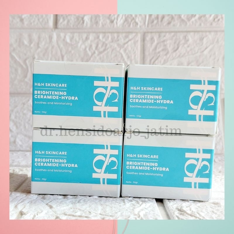 BARU‼️H&H Brightening Ceramide Hydra Gel | HnH Moisturizer Pencerah Melembabkan dan Memperbaiki Skin
